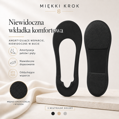 Wkładki Miękki Krok – Uniwersalny Rozmiar (36-46) Damskie i Męskie